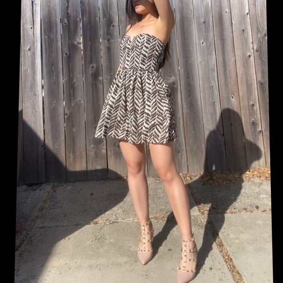 Animal/Tribal Print Windsor Minidress - Picture 4 of 11